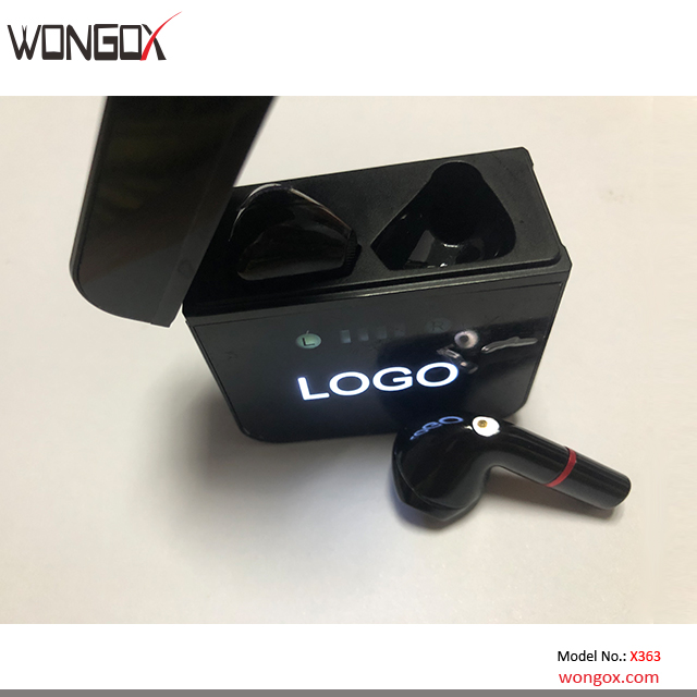 High-end tws headphones wireless bluetooth 5 earbuds w/ Qualcomm chip, alloy headsets for OEM ODM